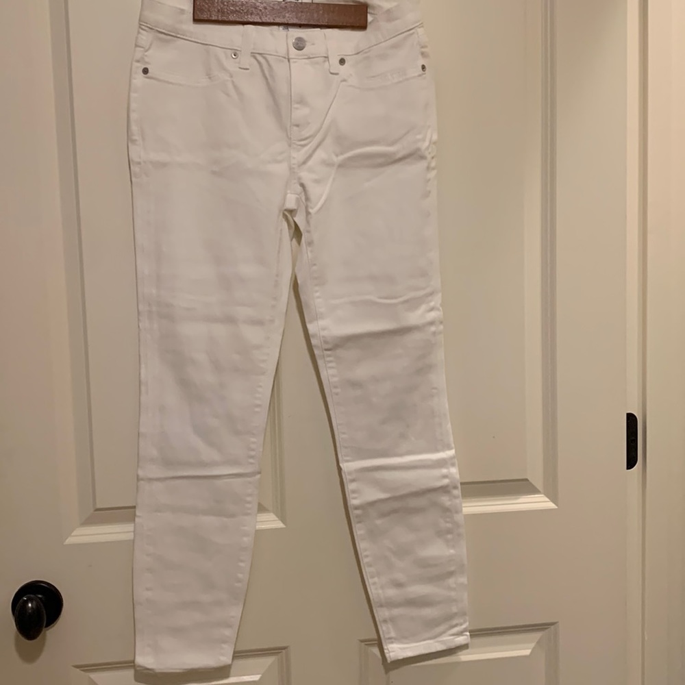 Lakeview Denim for Stitch Fix Alex Skinny Jean, white, NWT